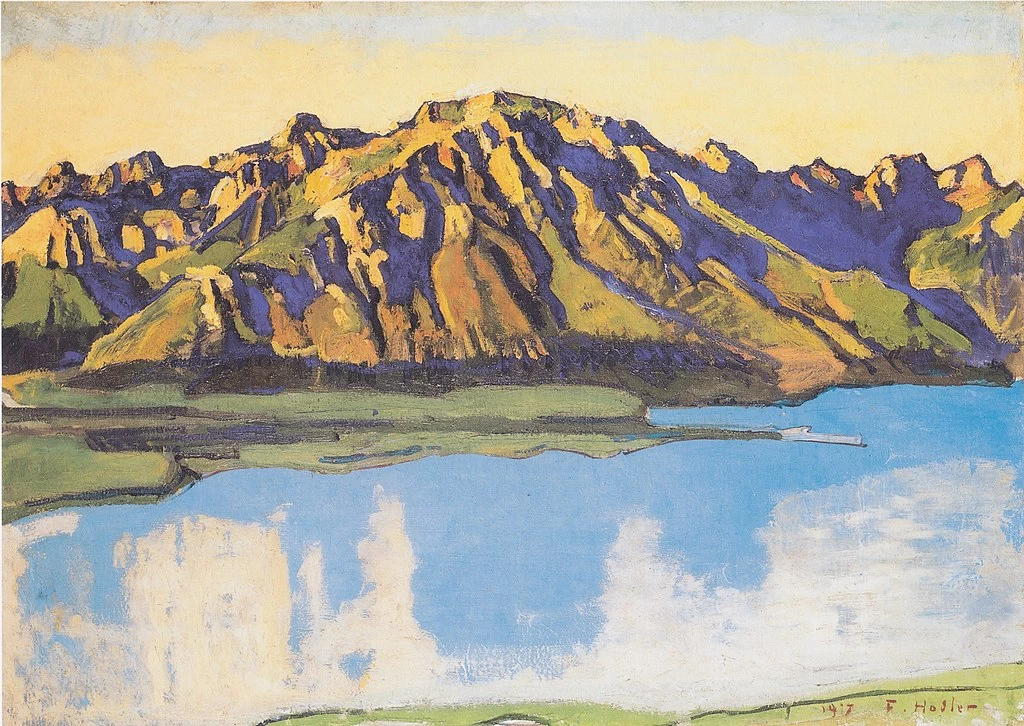Il Grammont al sole del mattino - 1917, Collezione d'arte Christoph Blocher
